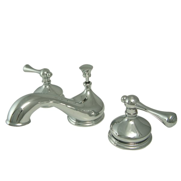 KS1161BL 8" Widespread Bathroom Faucet, Polished Chrome